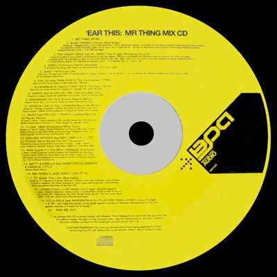 Breakin' Point Magazine Volume 2 Issue 6 - Ear This: Mr Thing Mix CD