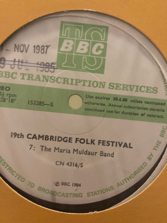 19th Cambridge Folk Festival 7 & 8 