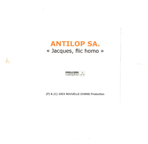 Jacques, Flic Homo
