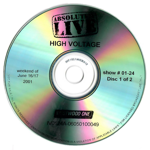 Absolutely Live High Voltage