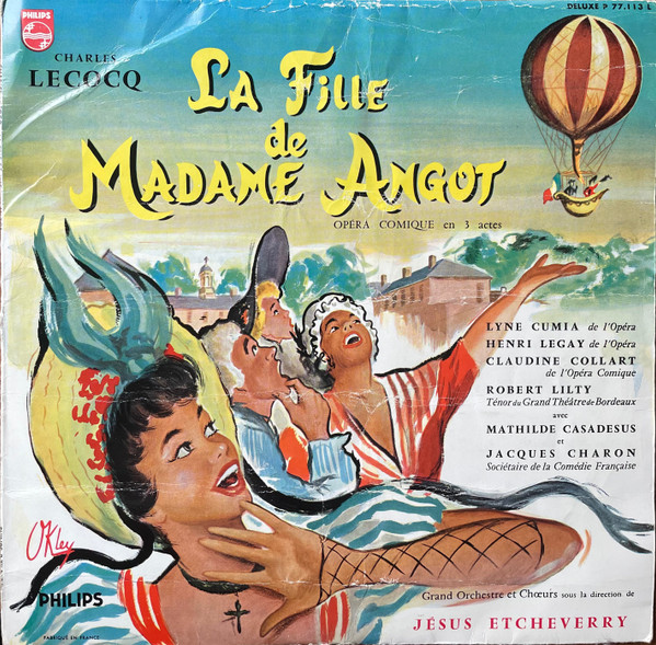 La Fille De Madame Angot - Opéra Comique En 3 Actes