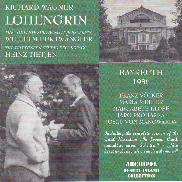 Lohengrin, Bayreuth 1936
