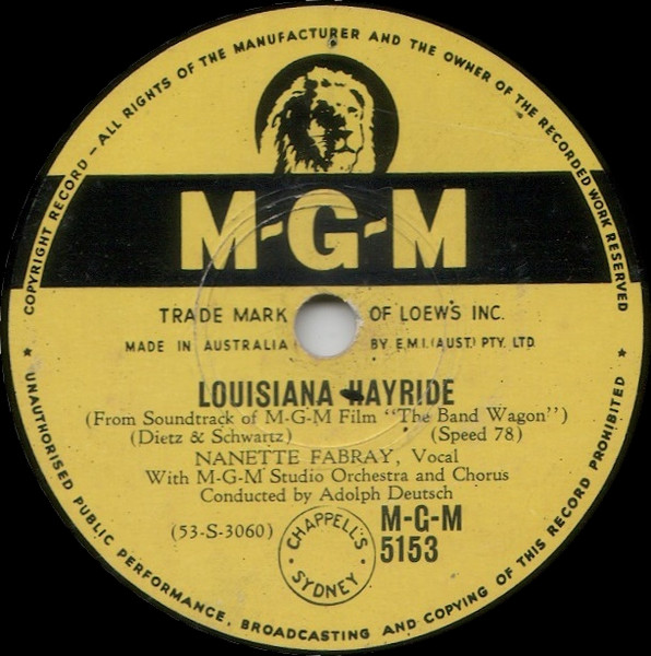 Louisiana Hayride / Dancing In The Dark