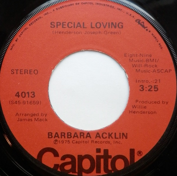 Special Loving / You Give Him Everything, But I Give Him Love