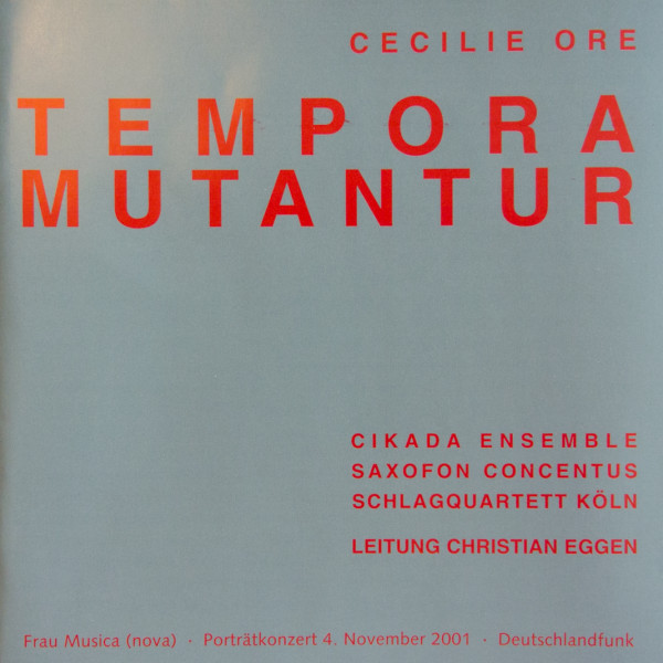 Tempora Mutantur