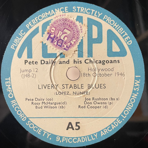 Livery Stable Blues / Wolverine Blues