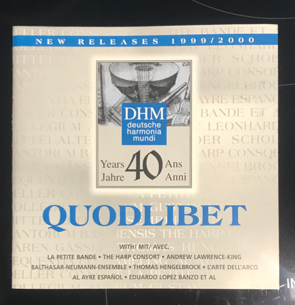 Quolibet (40 Years Deutsche Harmonia Mundi - New Releases 1999/2000)