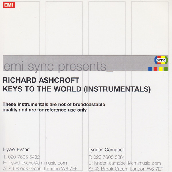 Keys To The World (Instrumentals)