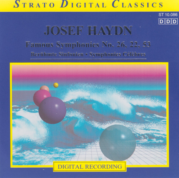 Famous Symphonies No. 26, 22, 53