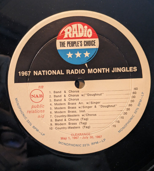 The 1967 National Radio Month Jingles
