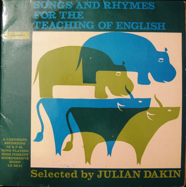 Songs And Rhymes For The Teaching Of English