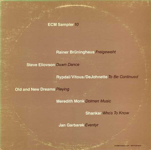 ECM Sampler 10