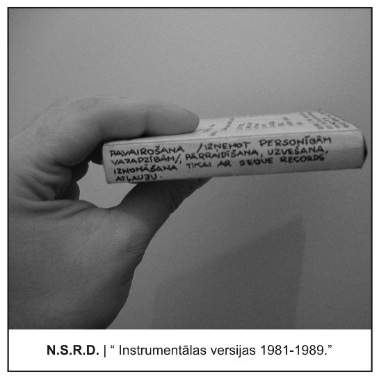 Instrumentālas versijas 1981-1989.