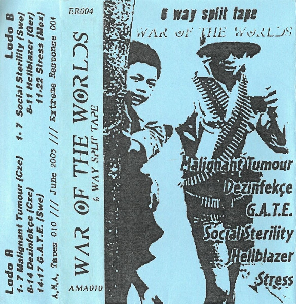 War Of The Worlds - 6 Way Split Tape