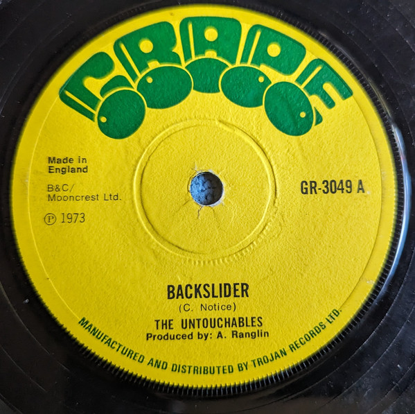 Backslider/Mosquito Dub