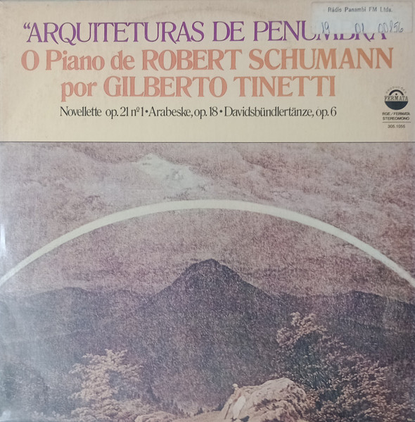 Arquiteturas De Penumbra - O Piano de Robert Schumann Por Gilberto Tinetti 