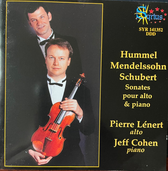 Sonates Pour Alto Et Piano