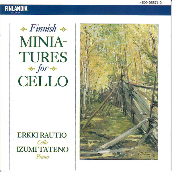 Finnish Miniatures For Cello
