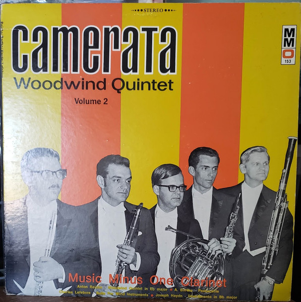 Camerata Woodwind Quintet Volume 2 (Music Minus One Clarinet)