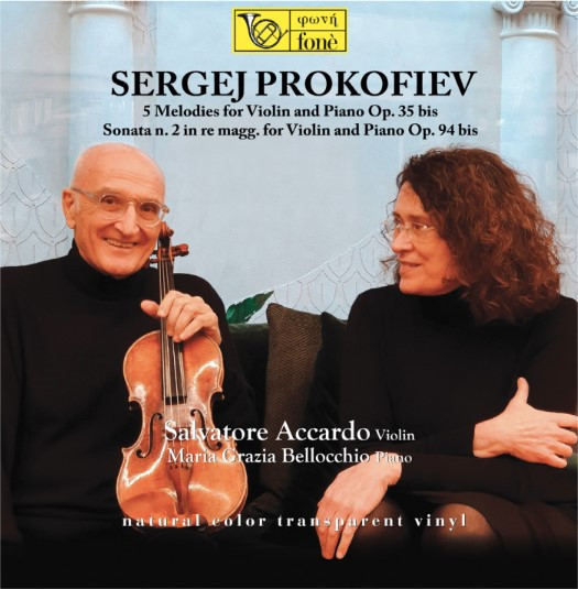 5 Melodies For Violin And Piano Op.35, Sonata N.2 In Re Magg. For Violin And Piano Op.94