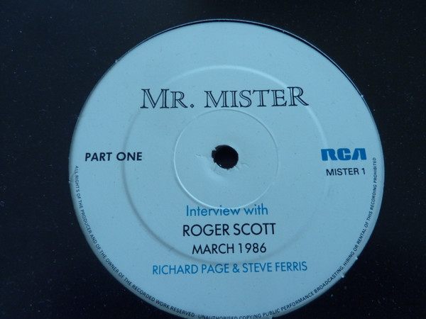 Interview With Roger Scott March 1986