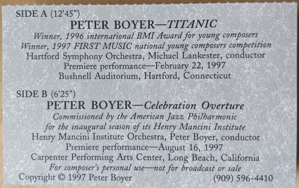 TITANIC/Celebration Overture 