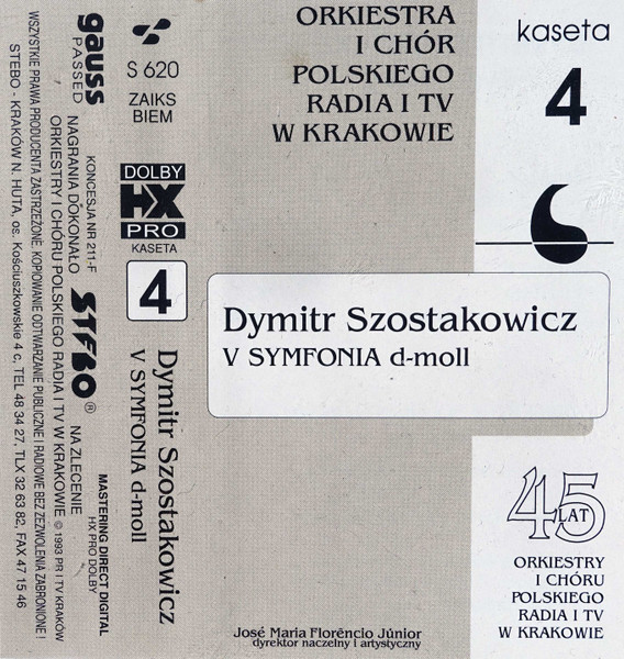 Dymitr Szostakowicz - V Symfonia D-Moll