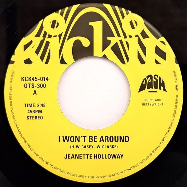 I Won't Be Around / You Got To Give A Little