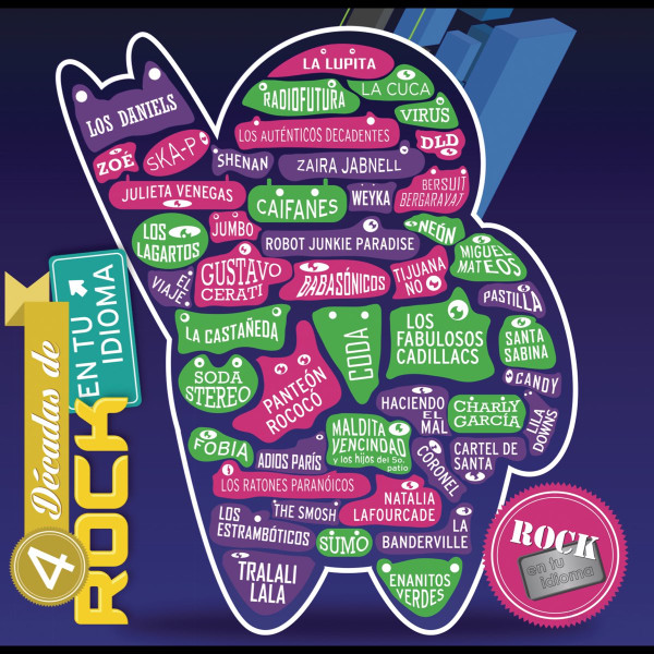 4 Décadas De Rock En Tu Idioma