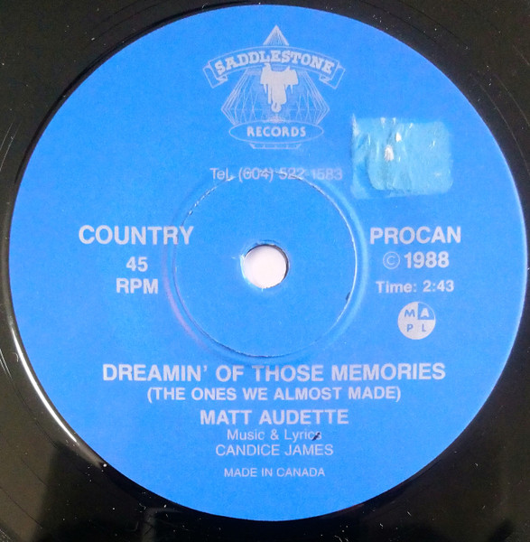 Dreamin' Of Those Memories (The Ones We Almost Made) /  The Sky Shall Open