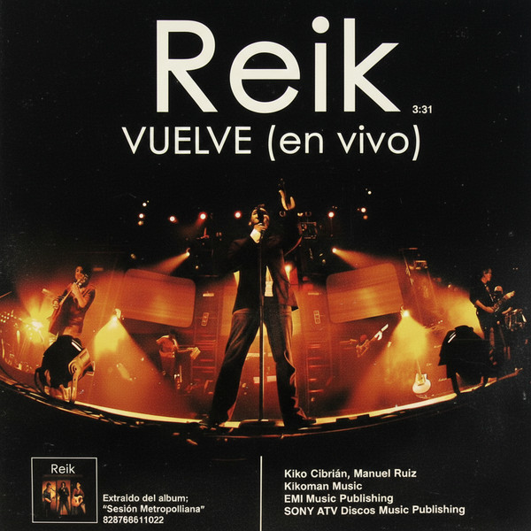 Vuelve (En Vivo) / No Se Por Que