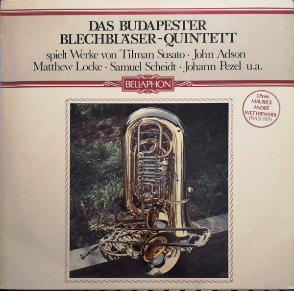 Spielt Werke Von Tilman Susato - John Adson - Matthew Locke - Samuel Scheidt - Johann Pezel U.A.