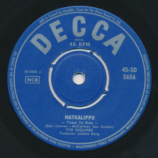 Matkalippu / Olisin Iloinen