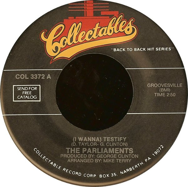 (I Wanna) Testify / Open The Door To Your Heart