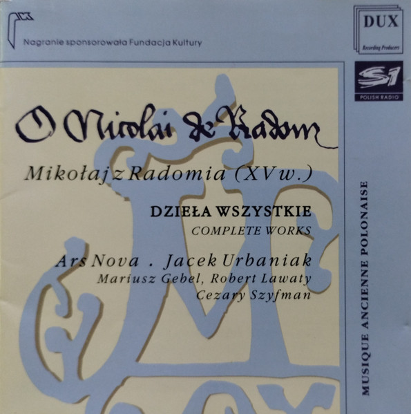 Mikołaj Z Radomia (XV W.) - Dzieła Wszystkie | Complete Works