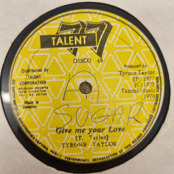Give Me Your Love / Move Up Black Man