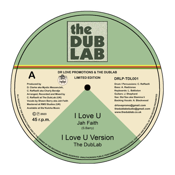 I Love U / Version - Breath of Life / Version