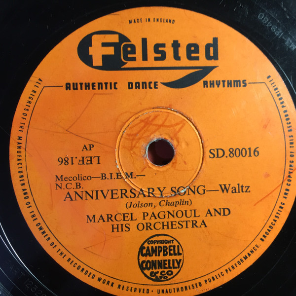 Anniversary Song / Shadow Waltz