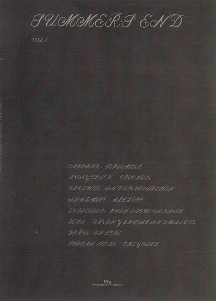 Summer's End Vol. 3