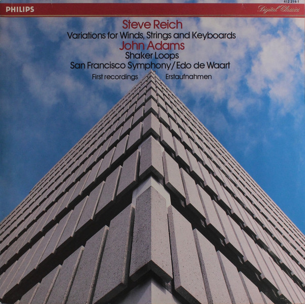 Variations For Winds, Strings And Keyboards / Shaker Loops