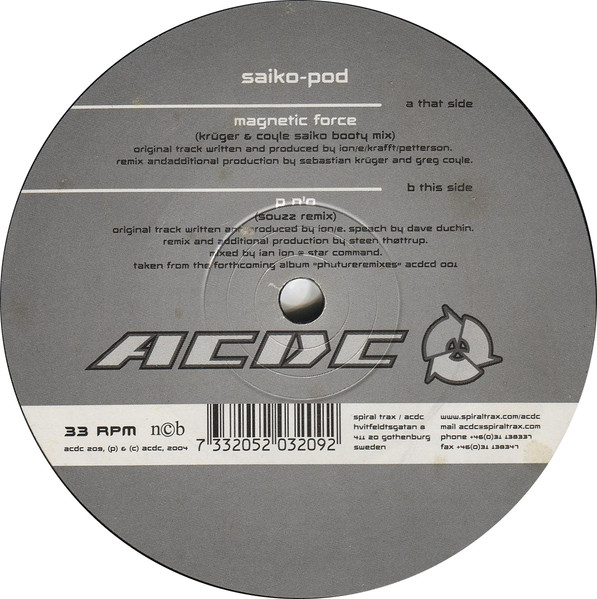 Magnetic Force / P N'O (Remixes)
