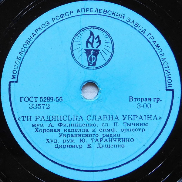 Ти Радянська Славна Україна / Київський Вальс