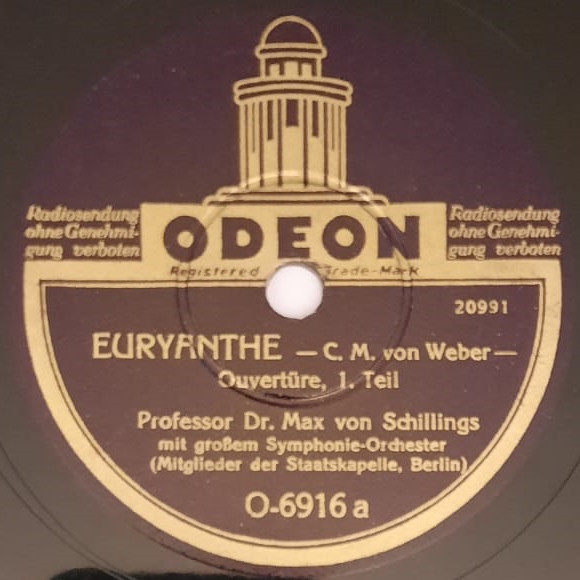 Euryanthe / Abu Hassan