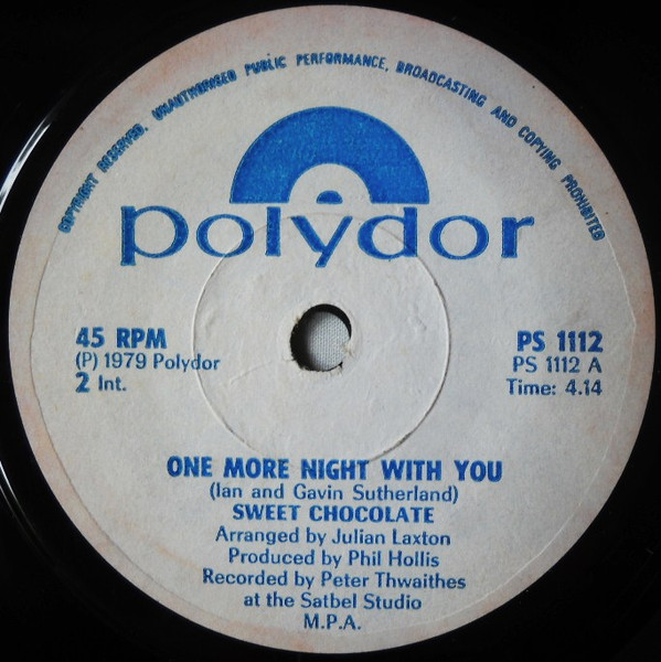 One More Night With You / What You Did To Me
