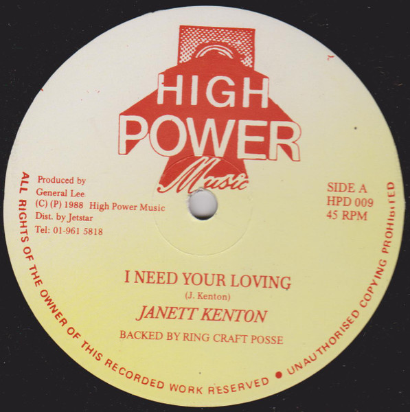 I Need Your Loving