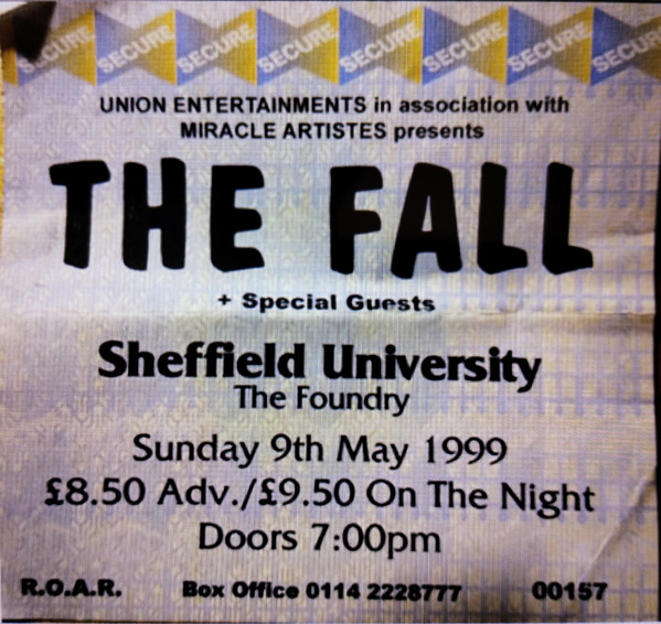 Sheffield University 1999