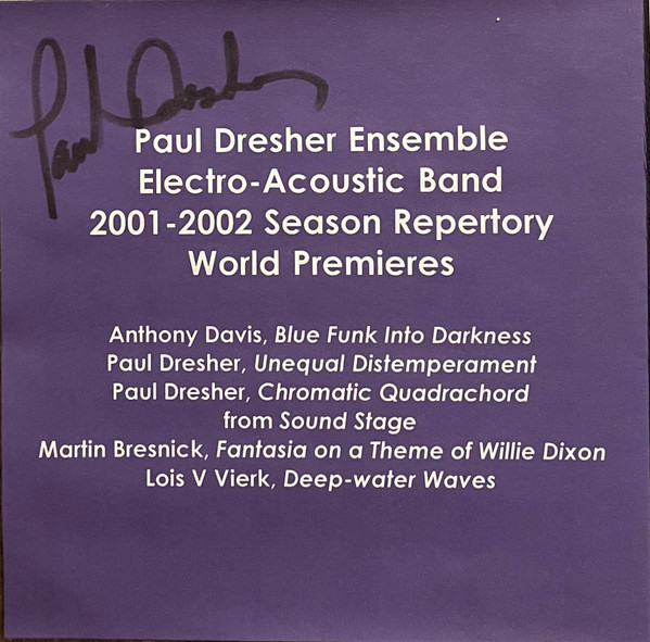 2001-2002 Season Repertory World Premieres