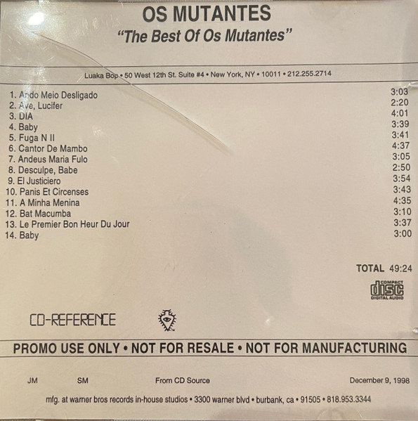 The Best Of Os Mutantes / Technicolor
