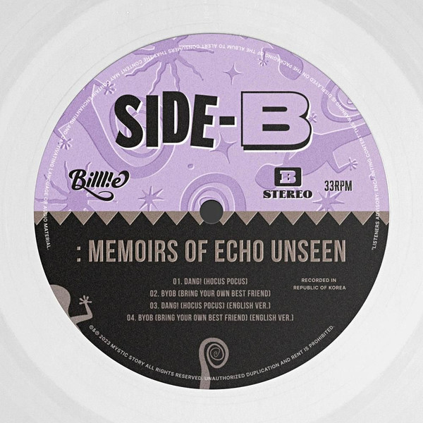 Side-B : Memoirs Of Echo Unseen