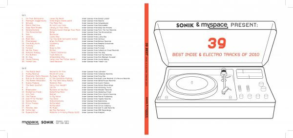 Sonik & Myspace Present: 39 Best Indie & Electro Tracks Of 2010